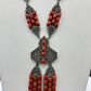 Pearl Coral Diamond Necklace