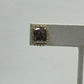 14k Solid Gold Diamond Earring