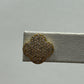 14k Solid Gold Diamond Earring