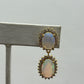 14k Solid Gold Diamond Earring
