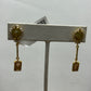 14k Solid Gold Diamond Earring