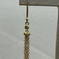 14k Solid Gold Diamond Earring