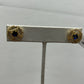 14k Solid Gold Diamond Earring