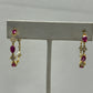 14k Solid Gold Diamond Earring