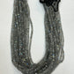 LABRADORITE BEADS ROUNDELLE FACETED 3-4MM