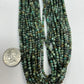 Tourquoise Natural Round Faceted 3-4mm
