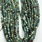Tourquoise Natural Round Faceted 3-4mm