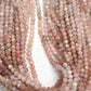 Pink Opal Round Faceted 3-4mm