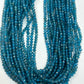 Apatite Neon Round Faceted 3-4mm