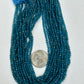 Apatite Neon Round Faceted 3-4mm