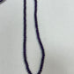 Amethyst Natural Faceted Roundelle 3-4mm