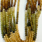 Yellow Tourmaline Multi Faceted Round 3mm
