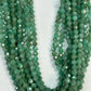 Emerald Natural Faceted Roundelle