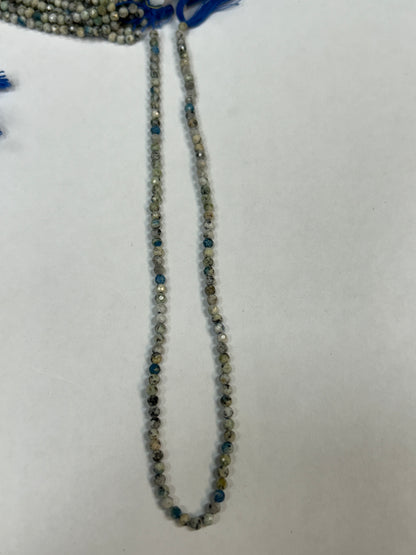 K2 Quartz Faceted Round 3mm