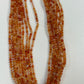 Carnelian Round Faceted 3-4mm