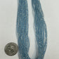 Blue Topaz Faceted Round 3mm