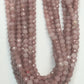 Pink Opal Round Faceted 3-4mm