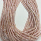 Pink Opal Round Faceted 3-4mm