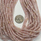 Pink Opal Round Faceted 3-4mm