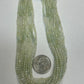 Prehnite Beads Faceted Round 3-4MM