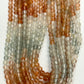 MULTI COLOR SUNSTONE ROUND FACETED 3-4MM