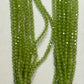 PERIDOT ROUND FACETED 2-3mm