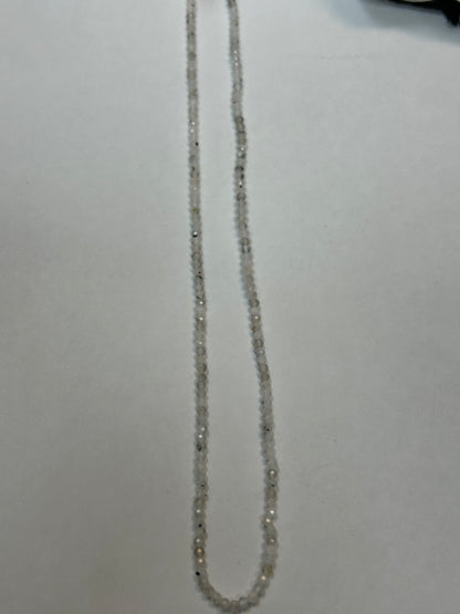 RAINBOW MOONSTONE ROUND FACETED 2-3mm