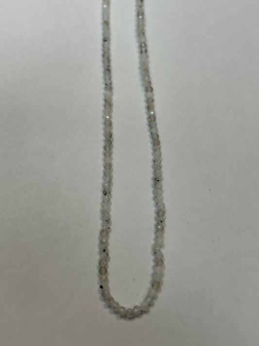 RAINBOW MOONSTONE ROUND FACETED 2-3mm