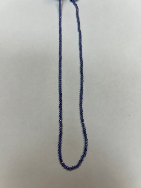 TANZANITE ROUND FACETED 2-3mm