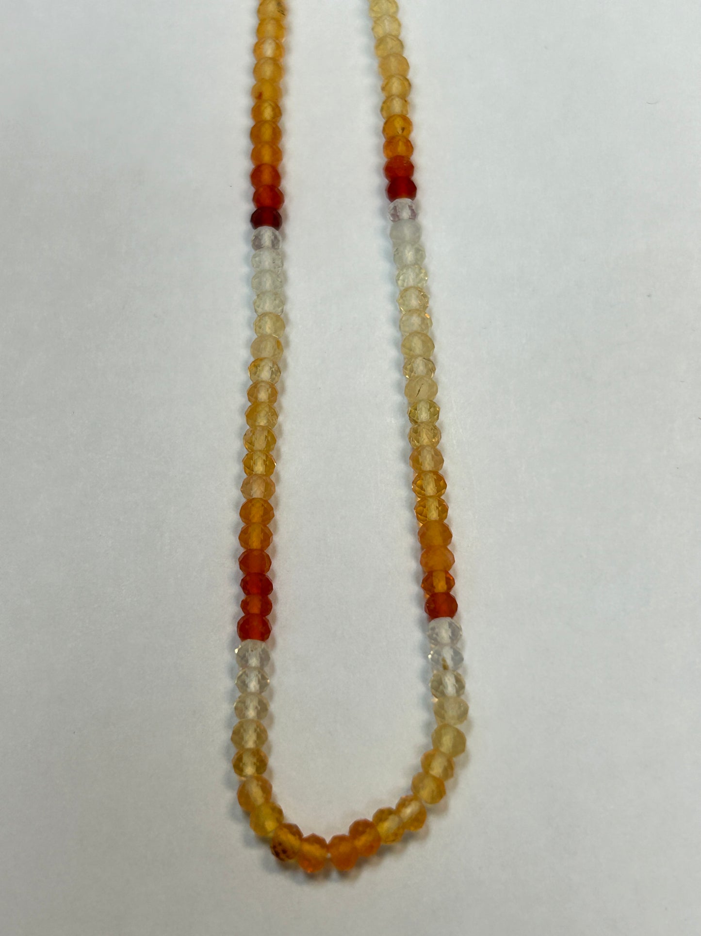 Fire Opal Faceted Round 3-4mm
