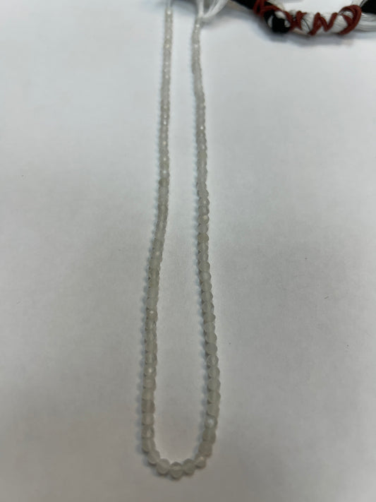 Moonstone Round Faceted 3-4mm