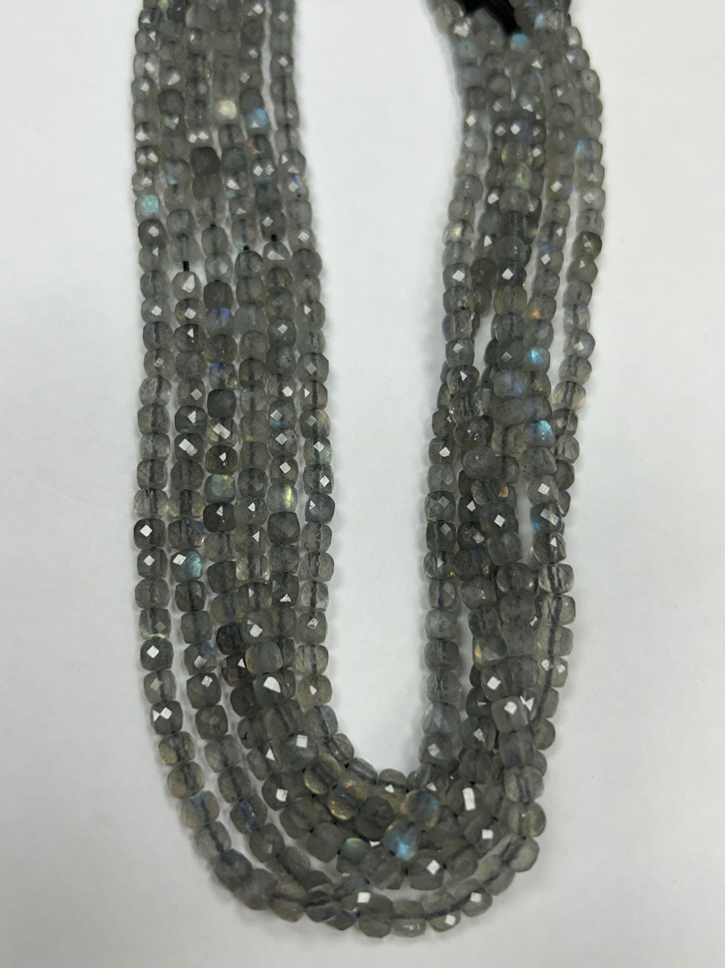Labradorite Beads Facetted Square,Facetted Box