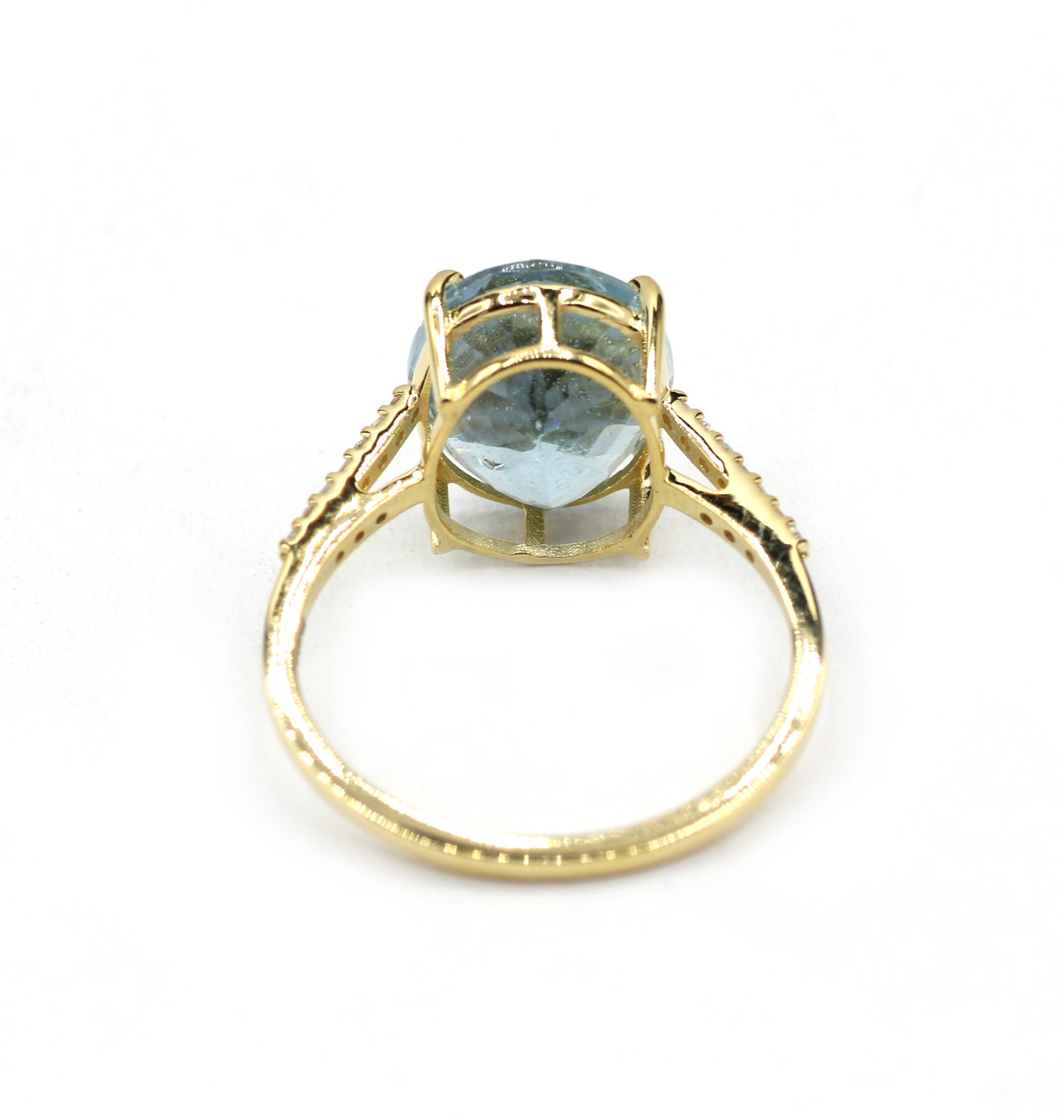 14k Solid Gold Diamond Rings