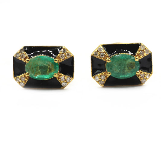 14k Solid Gold Diamond Stud Earring.14k Solid Gold Diamond Earring..