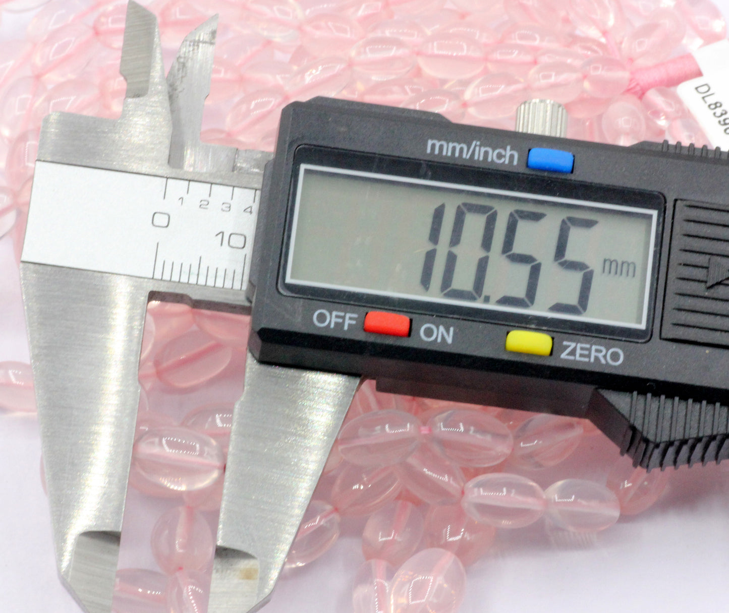 Rose Quartz Beads Smooth Oval Genuine Natural Rose Quartz Gemstone Beads