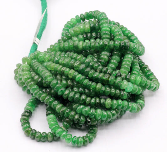 Tsavorite Smooth Bead, Size 5 mm