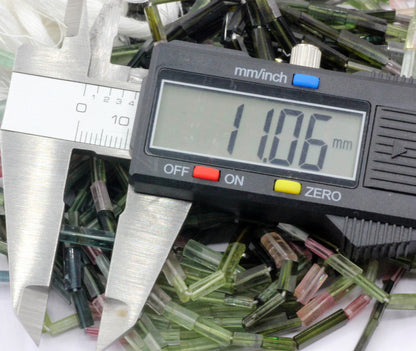 Tourmaline faceted Tube