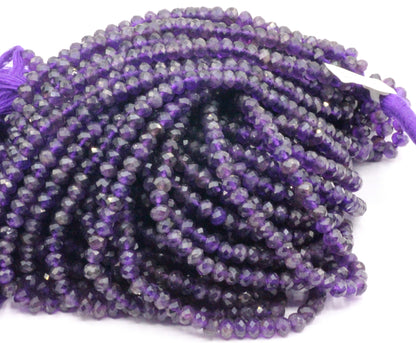 Amethyst Faceted Beads.
