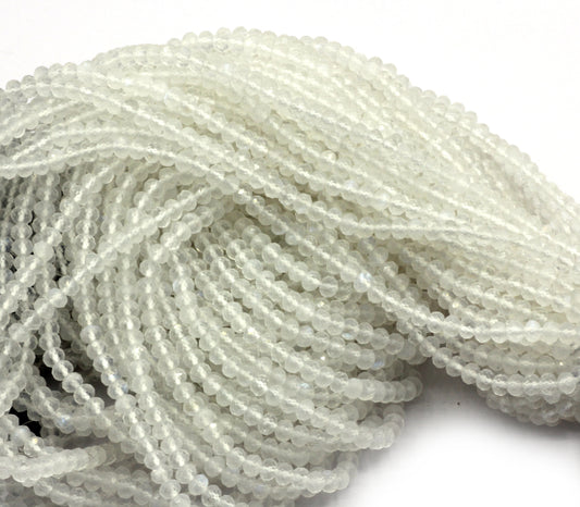 Rainbow Moonstone Faceted Beads