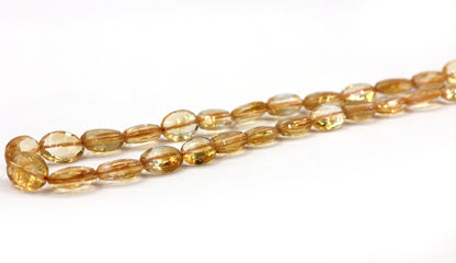 Citrine Faceted Oval Beads,Faceted Beads
