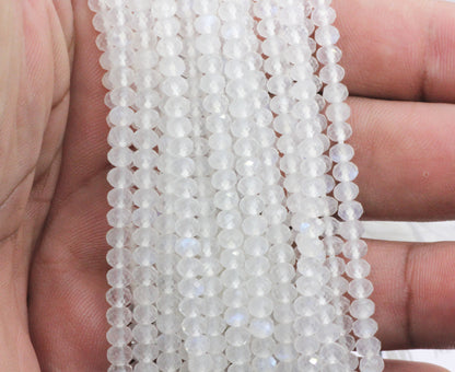 Rainbow Moonstone Faceted Beads