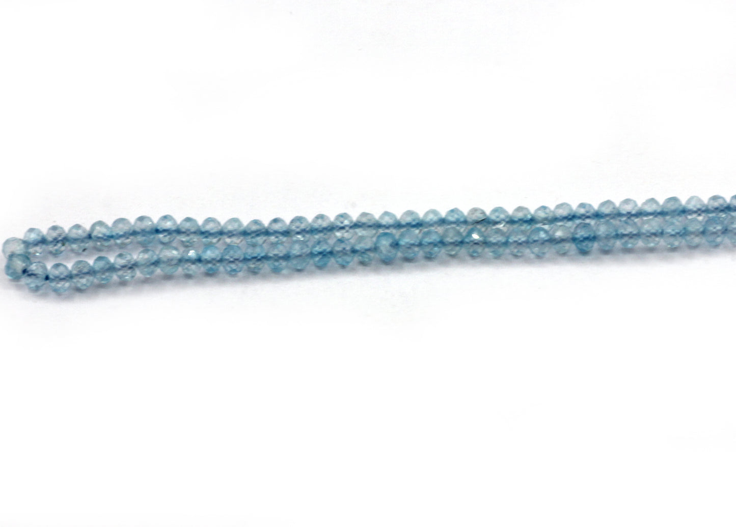 Topaz Blue Faceted Beads