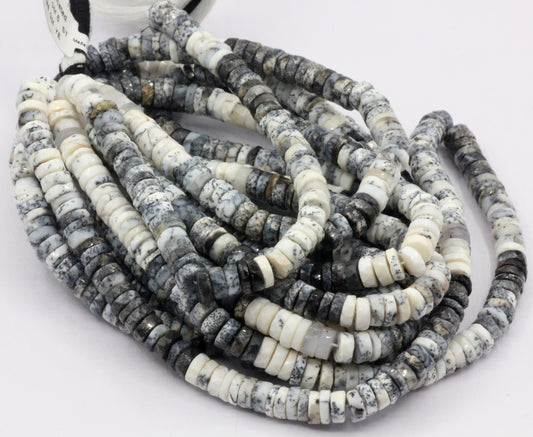 Dendritic Opal Beads Tyre, Heshi