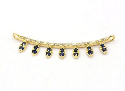 14k Solid Gold Diamond Pendants.