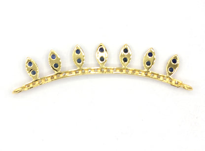 14k Solid Gold Diamond Pendants.