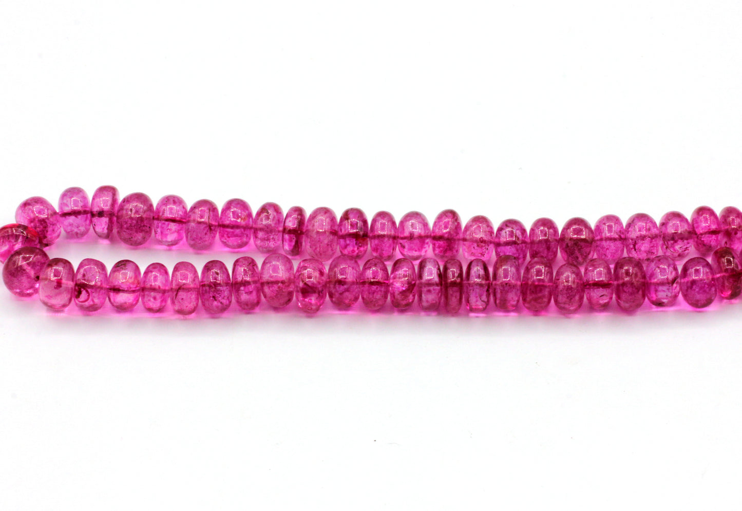 Topaz, Pink Topaz Smooth Beads, Topaz Gemstone Beads, Dyed Coated Color