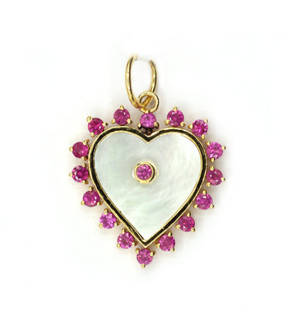 14K Gold Heart Pendant