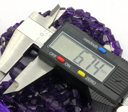 Amethyst  Faceted Nuggets Beads, Natural Amethyst