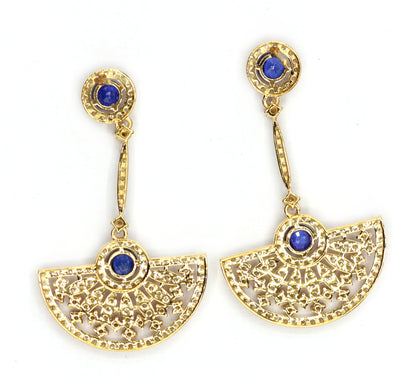 14k Solid Gold Diamond Earring