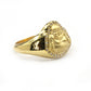 Laughing Buddha 14k Solid Gold Diamond Rings.Genuine handmade pave diamond Rings.